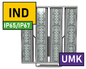 Промышленные светодиодные светильники IP65/IP67 серии "UMK"